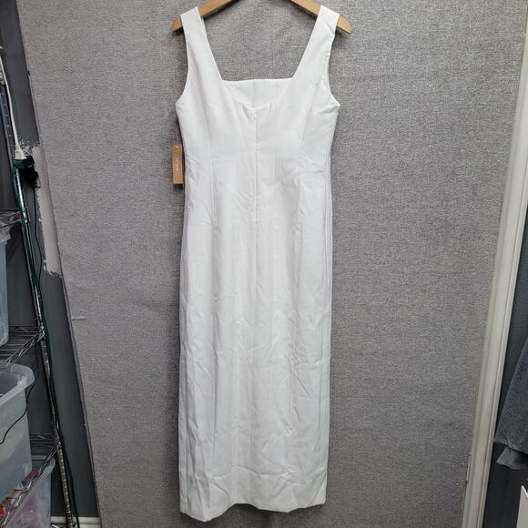 O.P.T. MELONIA MAXI DRESS, WHITE SIZE 8, NWT - Picture 3 of 12